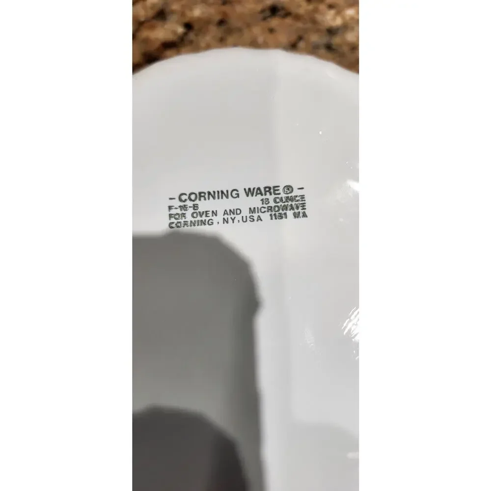 Corning Ware French White Individual Casserole F-16-B, 500 ml/5 1/2